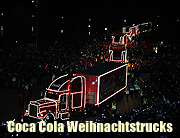 Coca-Cola Weihnachtstrucks sind 2016 wieder unterwegs  u.a. mit einer Parade am 17.12.2016 im Olympiapark (©Foto: Martin Schmitz)